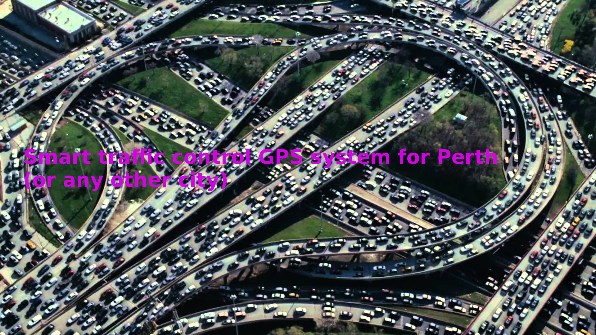 smart traffic control GPS system